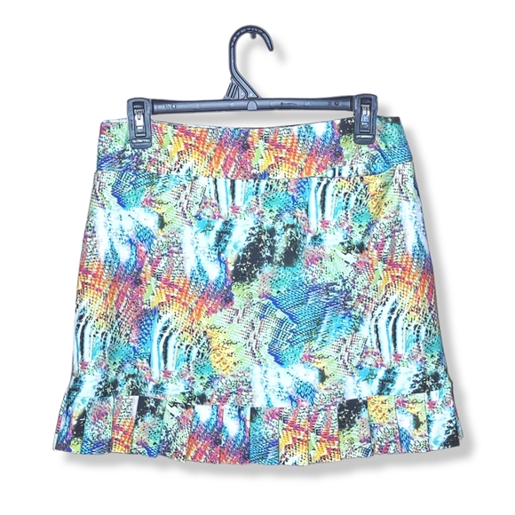 Tzu Tzu Python Print Samba Skort - Picture 3 of 8